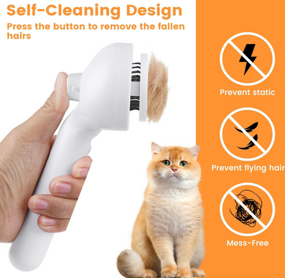 Pet Hair Removal Spray Brush