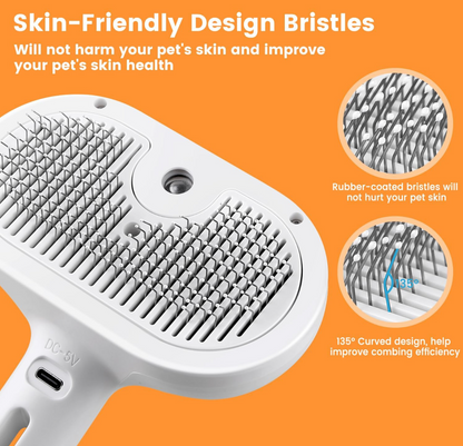 Pet Hair Removal Spray Brush