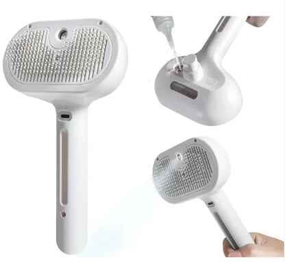 Pet Hair Removal Spray Brush